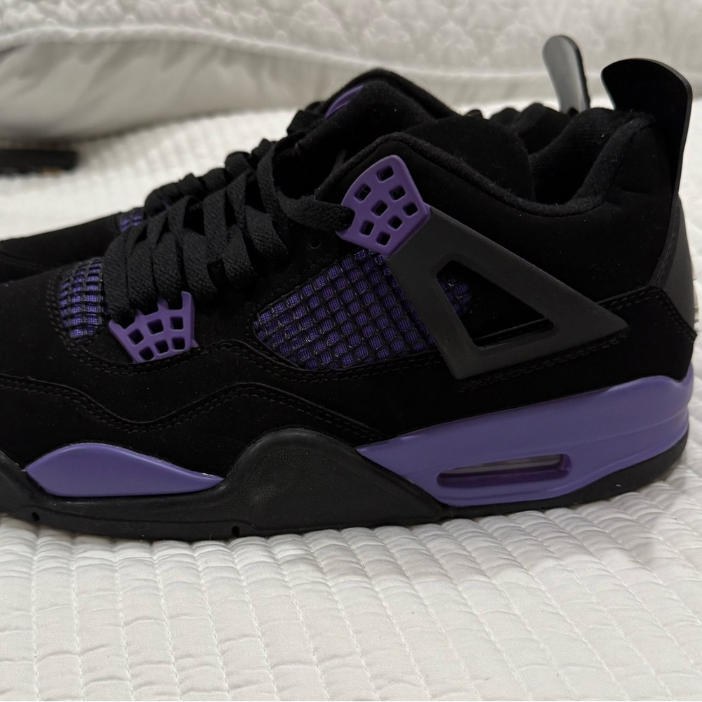 Jordan Athletic Shoes Black Purple